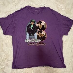 Whitney Houston unisex concert tee